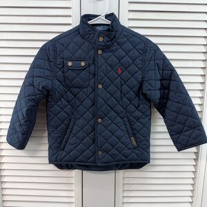 Ralph Lauren Kids size 6 Quilted Barn Jacket in Navy